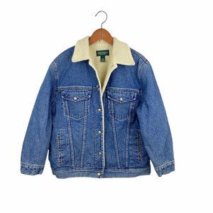 Ralph Lauren Sherpa Denim Trucker Jacket